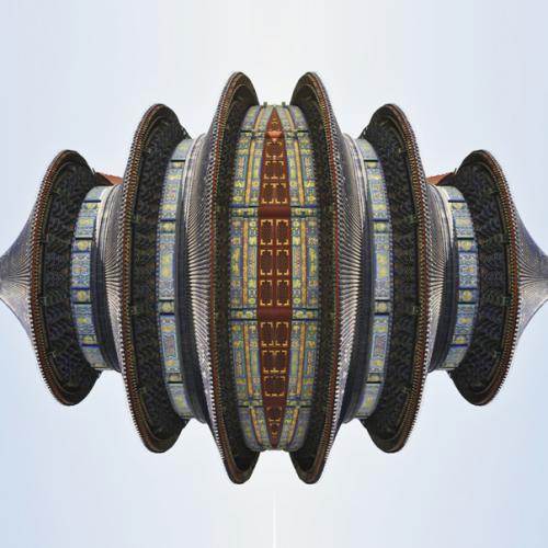 ''ST-PH 9447'' Architectures revisitées - 77x100 cm- Ed.5 +1E.A