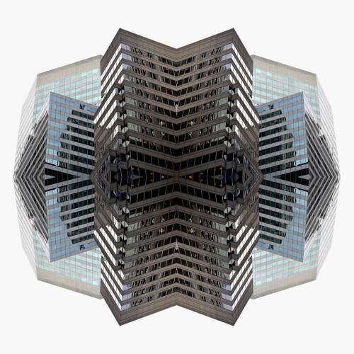 ''ST-PH 9598'' Architectures revisitées -103x115 cm- Ed.5+1E.A