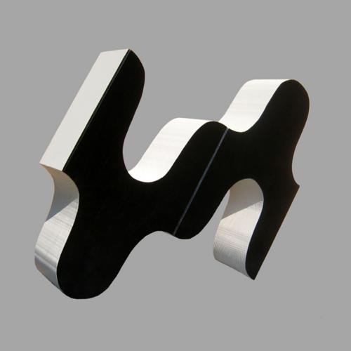 Sculpture ''ST-S427'' - série ''Acrobate'' - bois + peinture - 72x55x14 cm