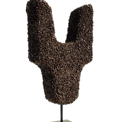 sculpture de la série ''grains de café'' - 70x36x14 cm 