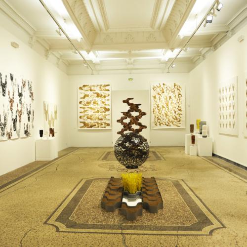 Exposition personnelle ''ECCE TERRA'' à l' Espace BAGOUET de Montpellier- 20 septembre/ 03 décembre 2017 - vue partielle -