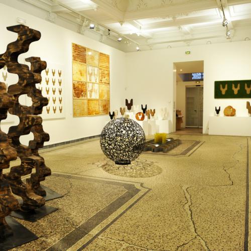 Exposition personnelle ''ECCE TERRA'' à l' Espace BAGOUET de Montpellier- 20 septembre/ 03 décembre 2017 - vue partielle -