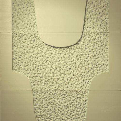 Peinture/tableau de la série « LUX » panneau en polystyrène extrudé sculpté  « ST P705 » V - 180x125 cm 