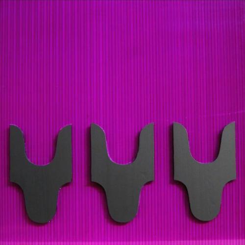 Peinture de la série ''Eclipse et jeux de Lumière'' - ''ST-P106'' - polycarbonate + extrudé peint - 105x105 cm