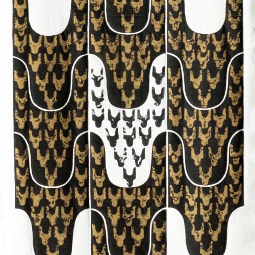 série ''Conscient et Inconscient''- ST-P258- acrylique+terre sur toile libre - 290x170 cm