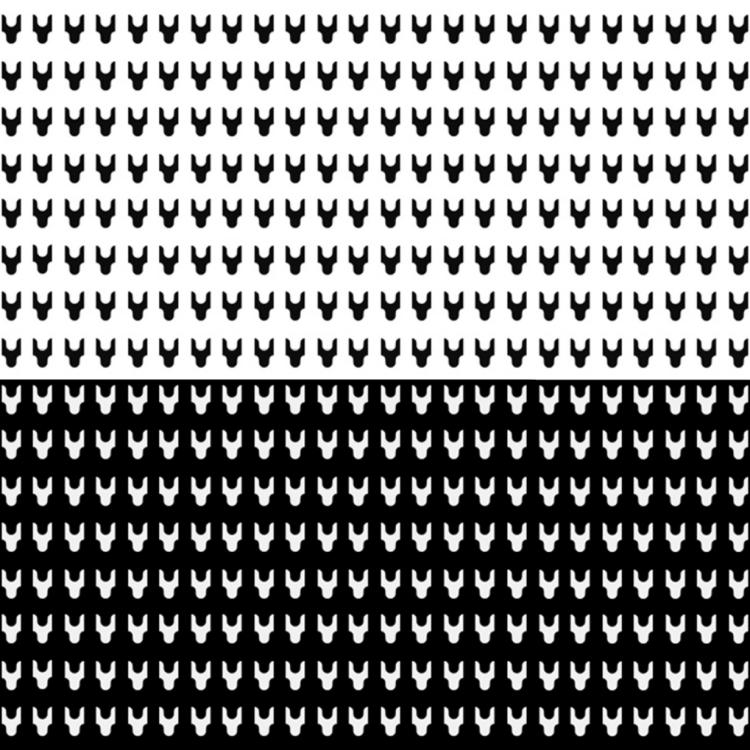 Multiples de la série « Pictos N/B » ''ST- N1013'' impression numérique sur papier ou toile du 20x20 au 200x200 cm 