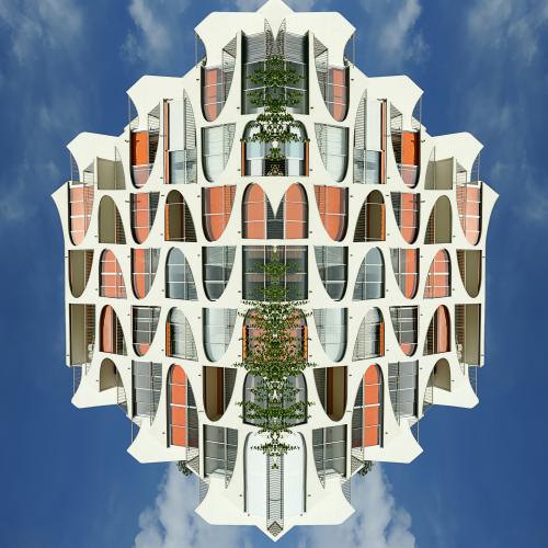 ''ST-PH 1590'' Architectures revisitées - Photographie en digigraphie - cm - Ed.15